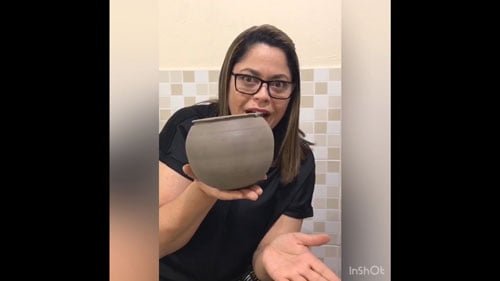 Como dar acabamento em peças fechadas (garrafas e gargalos)